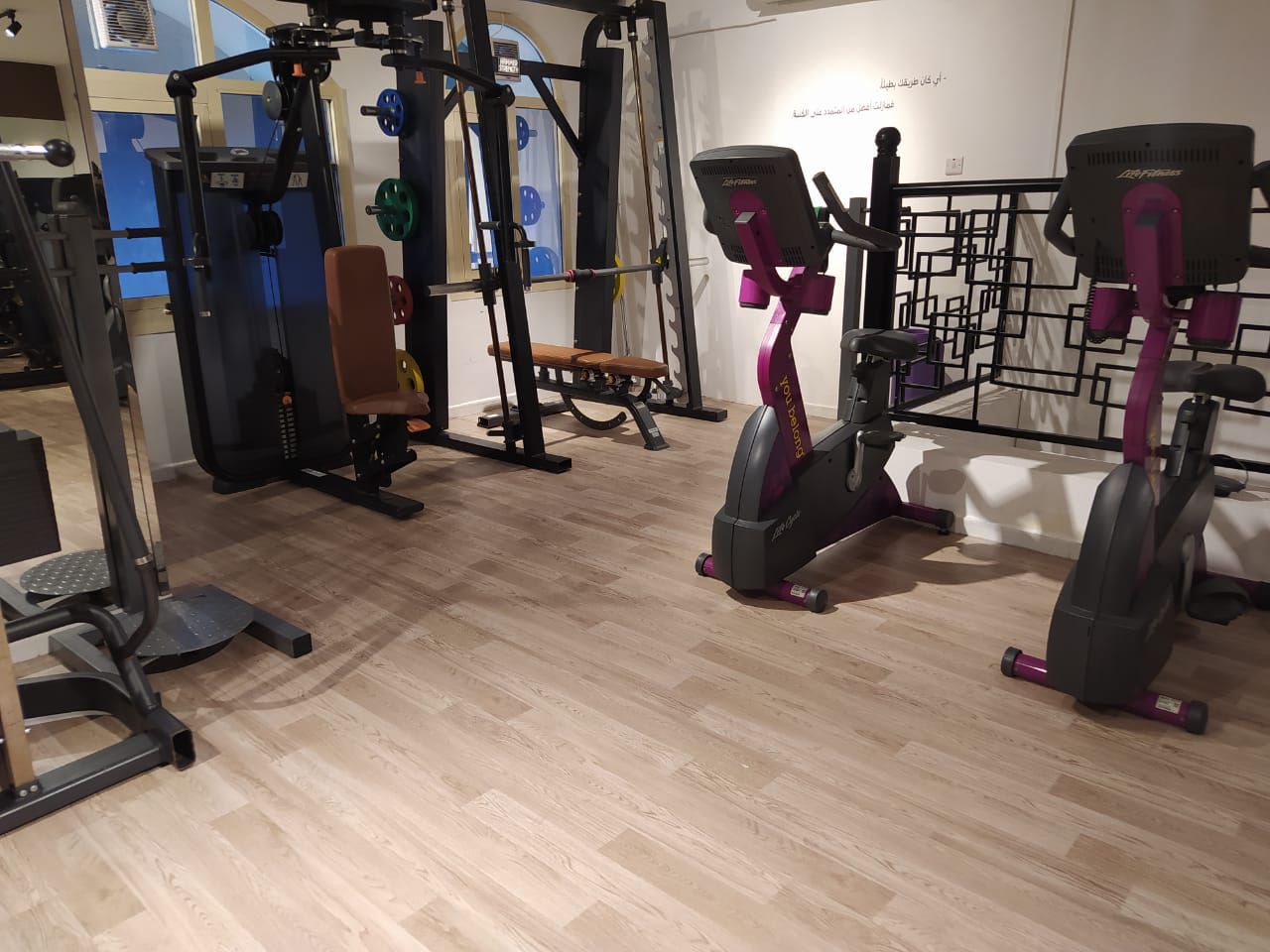 Gym interior